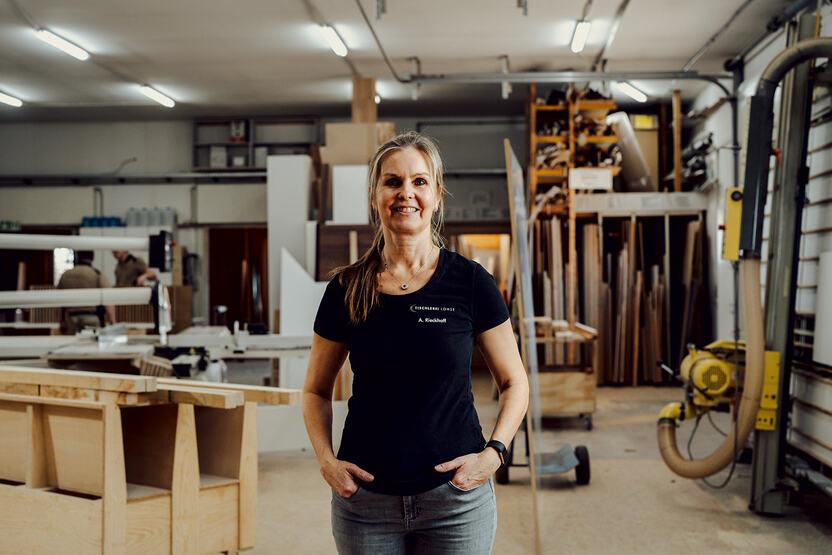 Portraitbild von Mitarbeiter der Tischlerei Lohse