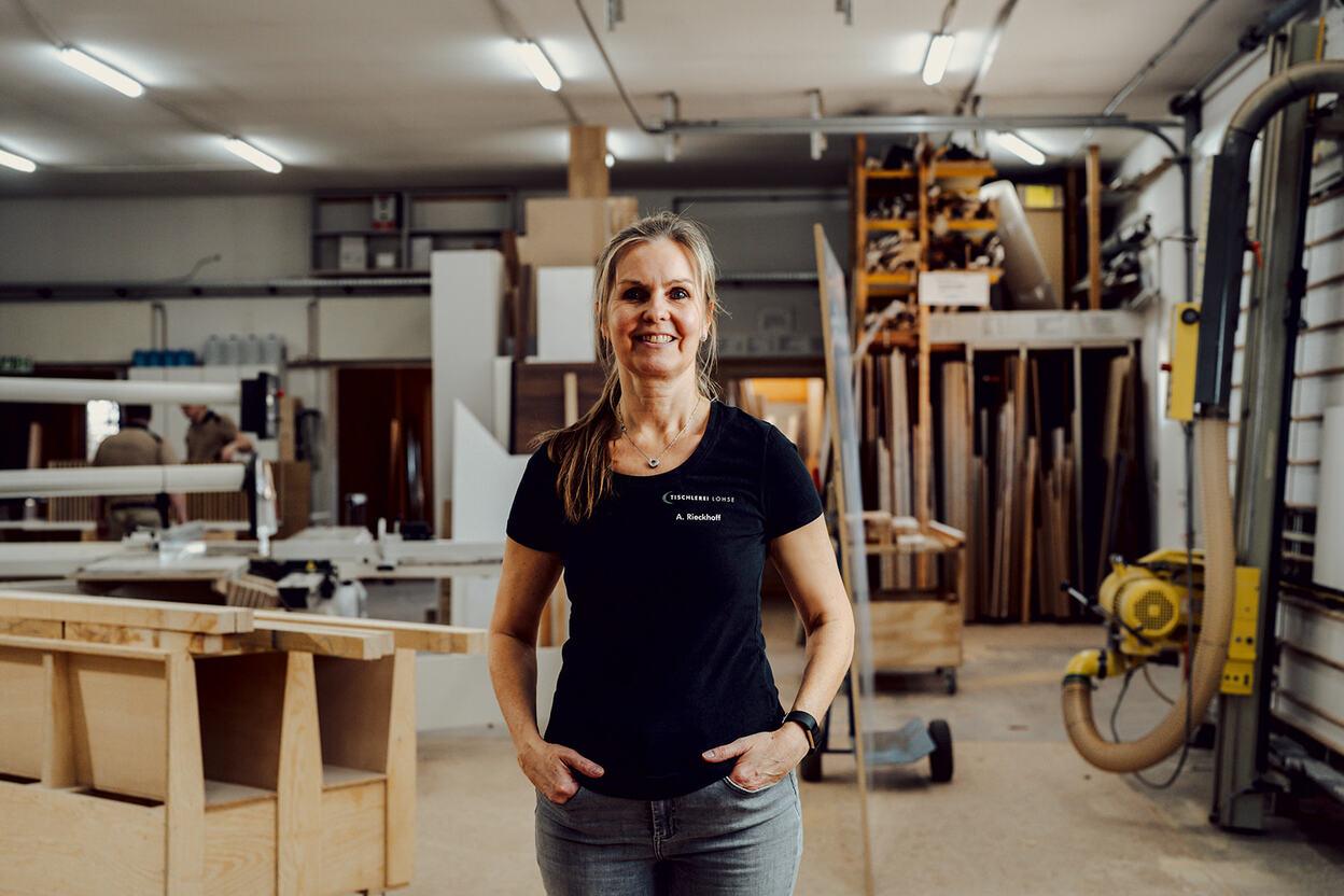 Portraitbild von Mitarbeiter der Tischlerei Lohse