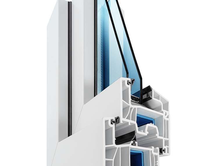 Wirus-Fenster MD76PRO 2-fach Verglasung