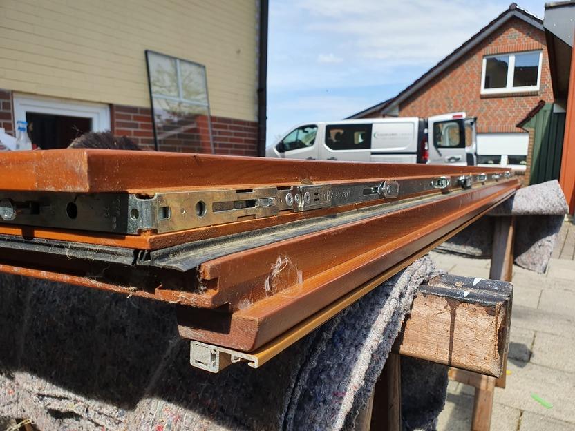 Terrassent&uuml;r Getriebe